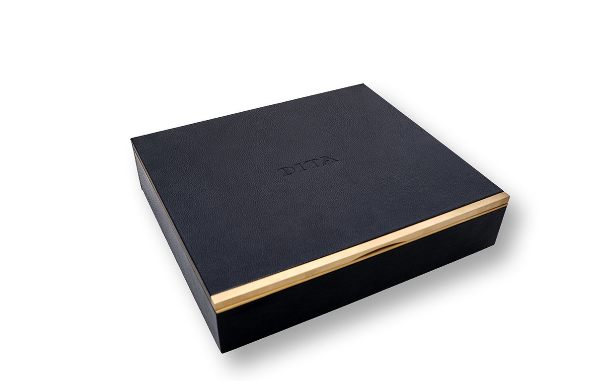 Leather 10 Frame Collectors Case