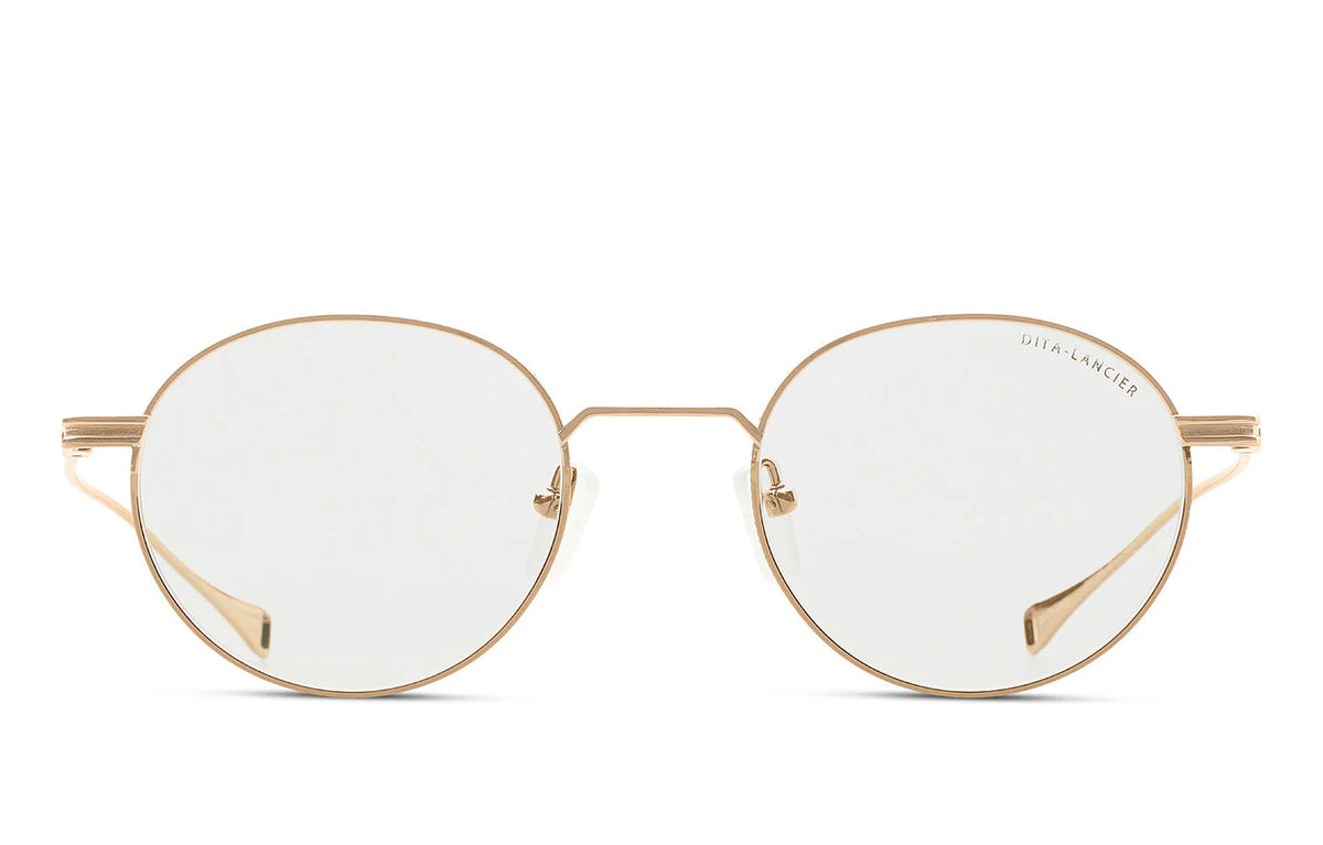 ディータ Lancier LSA-113 DLX113A-05 メガネ シルバー メタルフレーム フルリム ボストン ITBA4N5OPS7I LSA-113 - DITA Eyewear Official