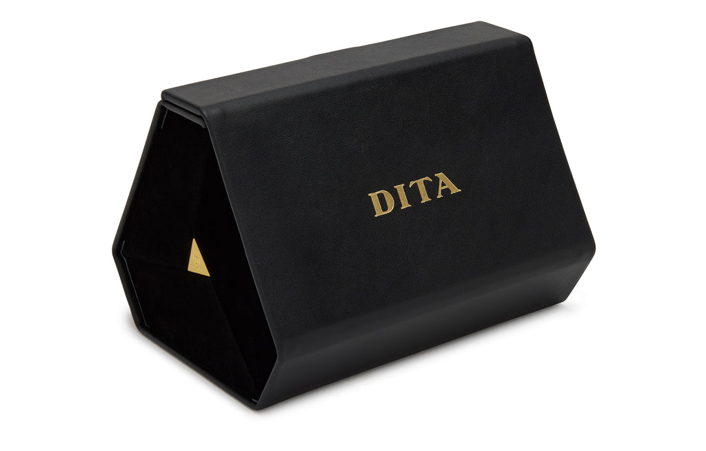 DITA スエード FLAGSHIPメガネケース ブラック DITA 3-Frame Travel Case - DITA Eyewear Official
