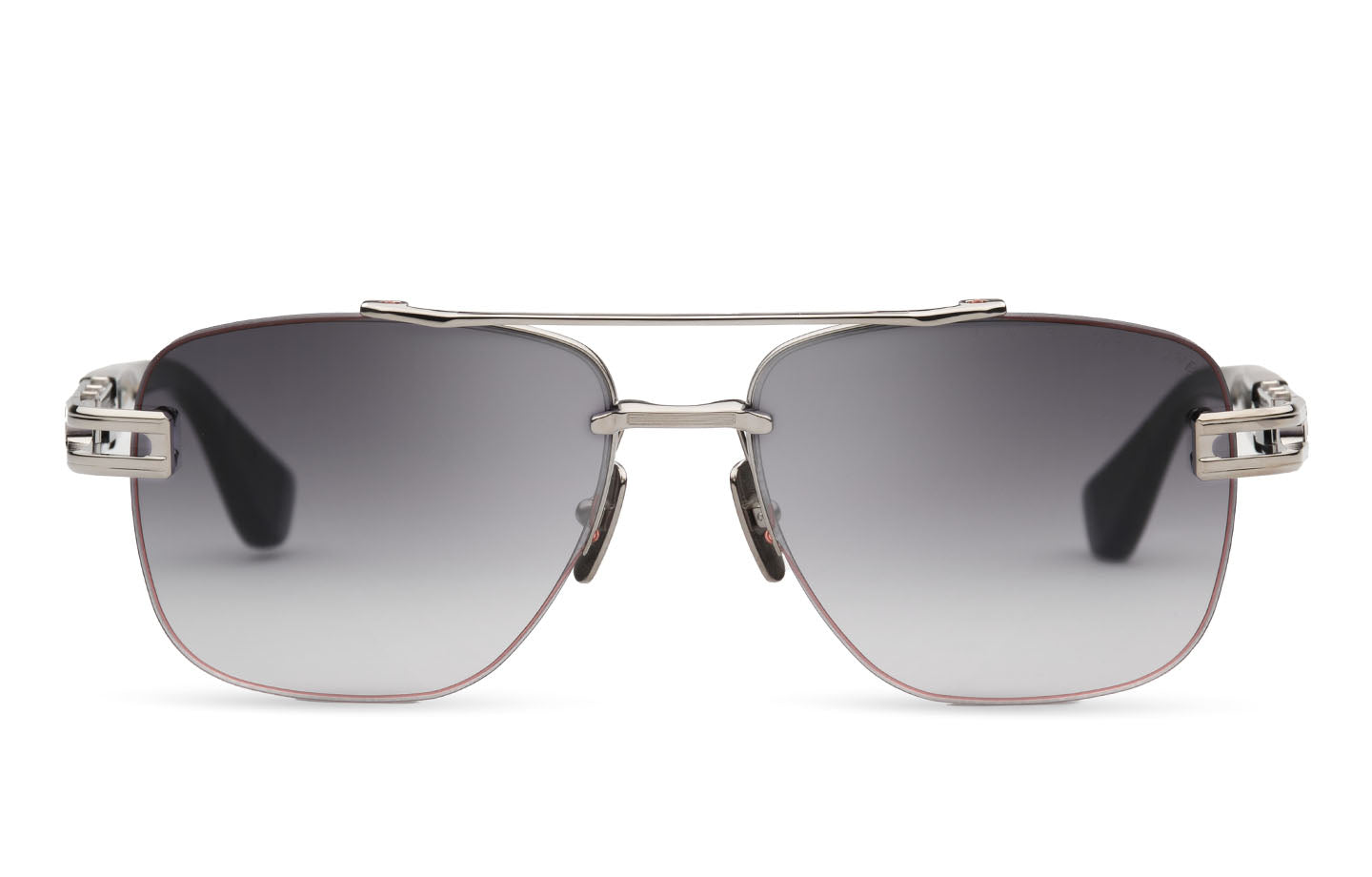 Dita Mach One 18k Gold & Black Titanium Sunglasses