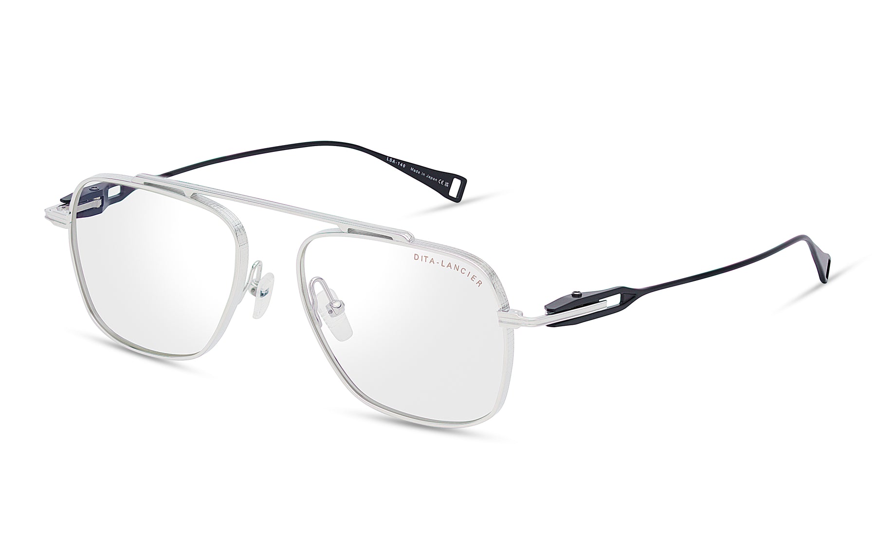 Shiny Silver - Matte Black