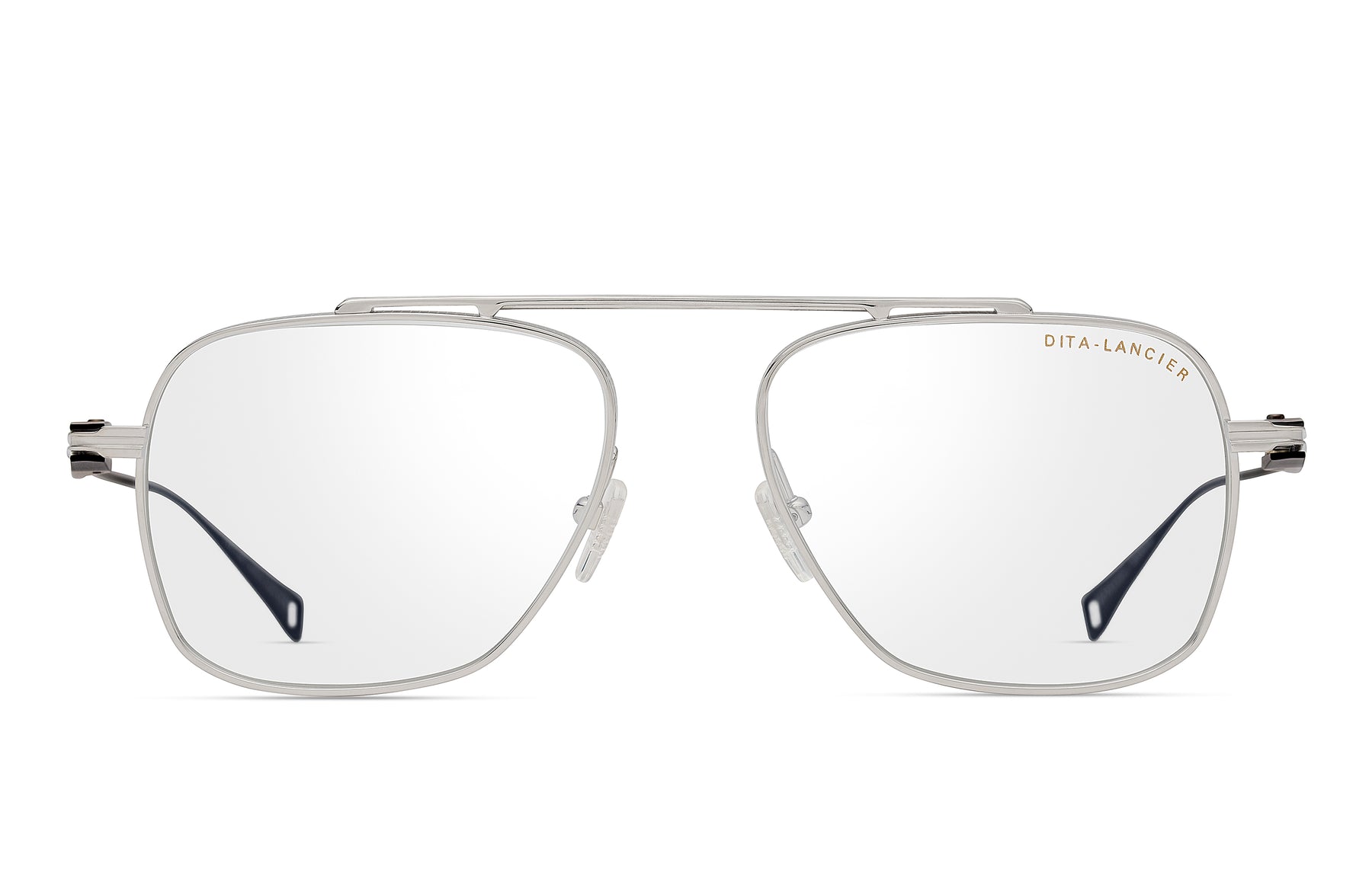 Shiny Silver - Matte Black