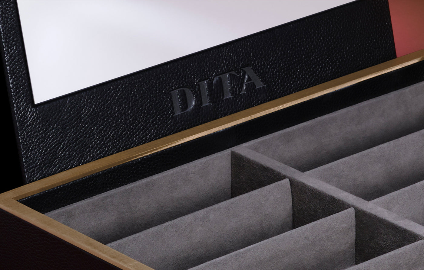Leather 10 Frame Collectors Case - DITA Eyewear Official