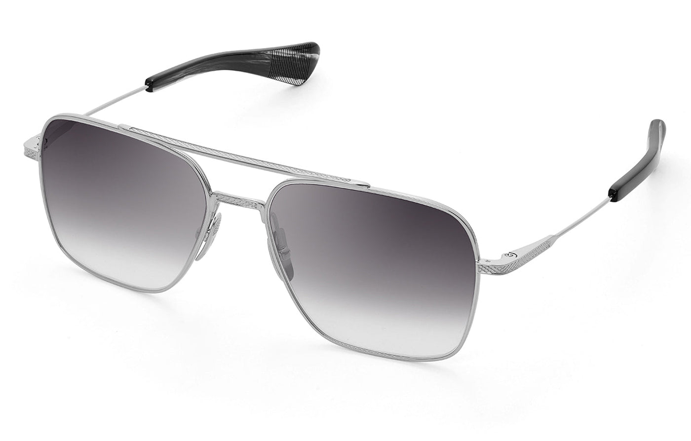 Dita FLIGHT-SEVEN Sunglasses | White Gold/Grey Frame, Unisex, 2-Year Warranty - View #5